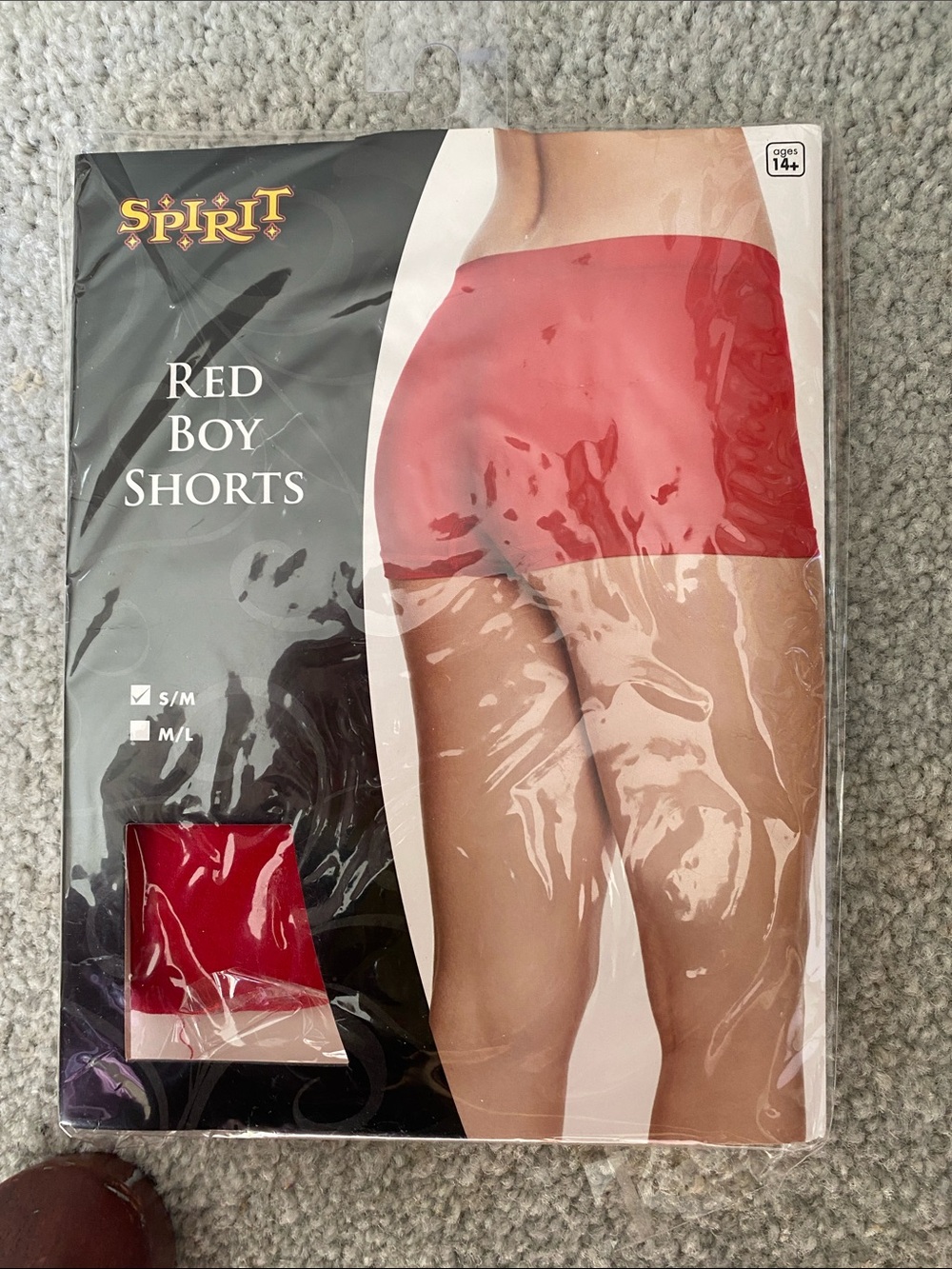 Spirit Red Boy Shorts - Women's S/M